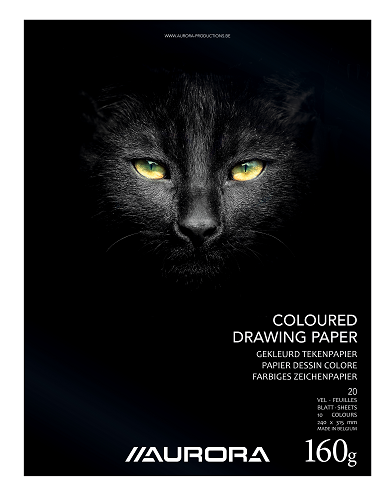 Drawing pad A4, 160g, 20 sh.